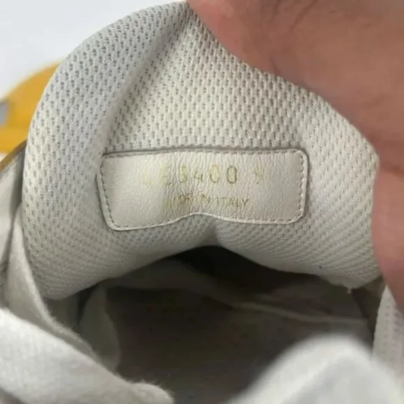 Prada America's Cup Yellow Patent Leather Sneakers Prada Size 9 / US 10M - Picture 7 of 8